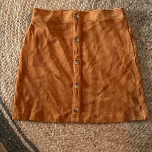 LAST CHANCE NWOT Button Down Skirt